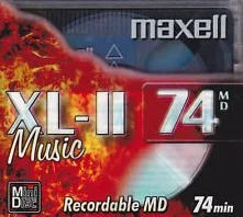 Maxell XL-II 74 min Minidisco