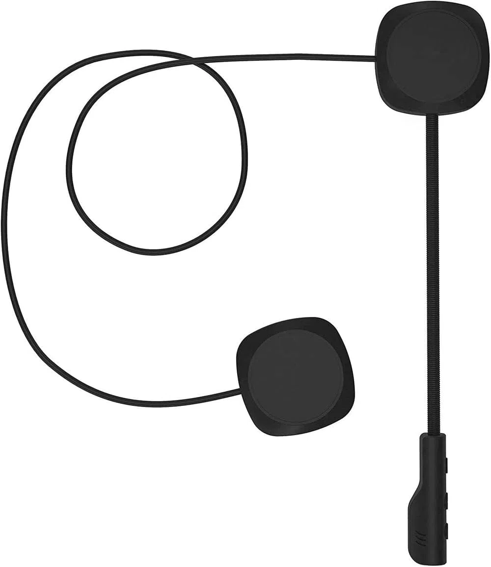 Auriculares de Cascos de Moto Bluetooth 5.0, Música Estereo, Control de Llamadas y Micrófono, Ciclismo Anti-interferencia Inalámbrica Manos Libres Bluetooth Auriculares Moto