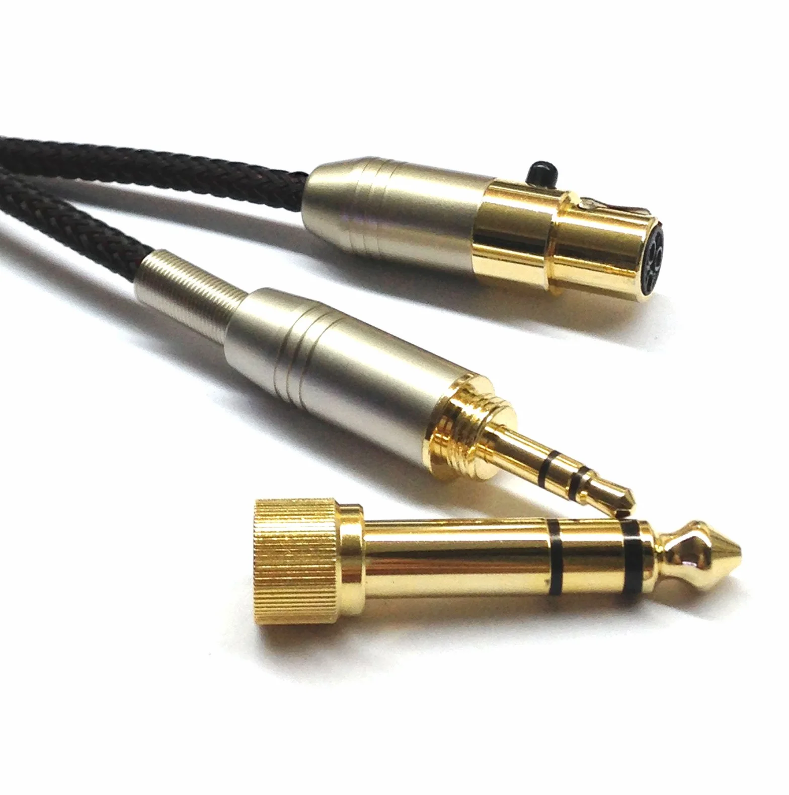 NewFantasia Cable de actualización de audio de repuesto compatible con auriculares AKG K240, K240S, K240MK II, Q701, K702, K141, K171, K181, K271s, K271 MKII, M220, Pioneer HDJ-2000, 3 metros