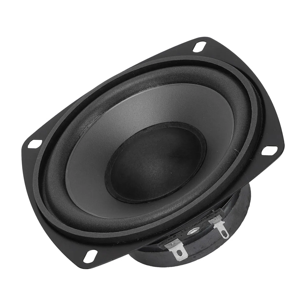 Akozon Altavoces Coaxiales de Rango Medio de 400 W, Altavoces de de Sonido para Automóvil de Alta Potencia de 4 Pulgadas, Estéreos Negros de Calidad Clara para Automóviles y