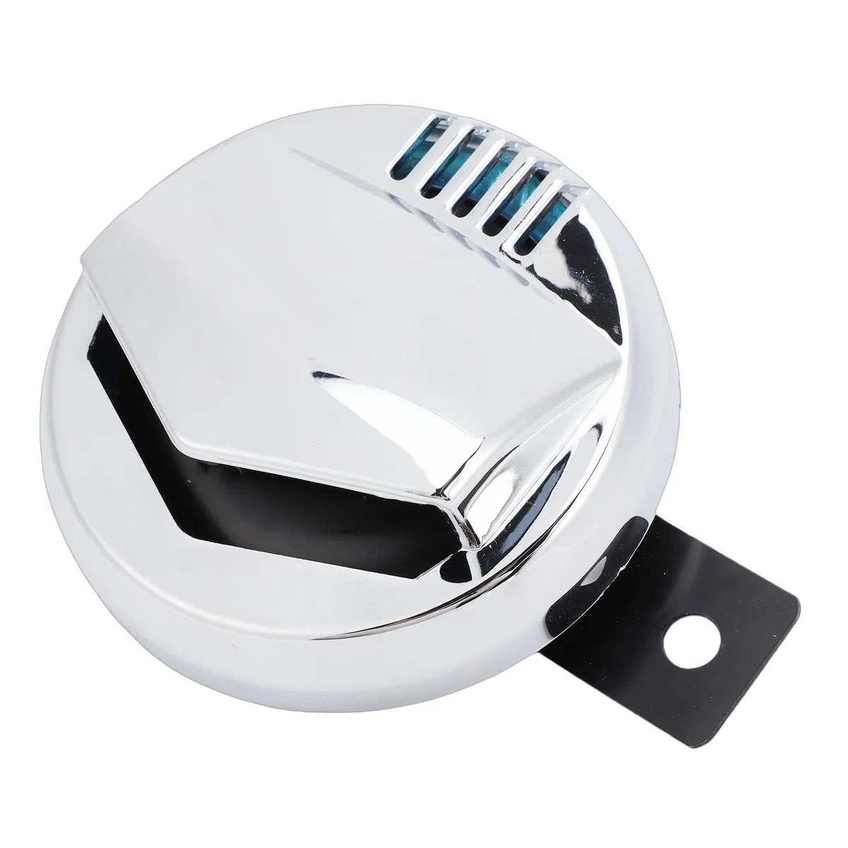 Naroote Bocina Eléctrica Elegante de 110dB Apta para Motocicleta, Bocina de Alarma Vintage Ruidosa para Ciclismo, Diseño Resistente para Cualquier Clima