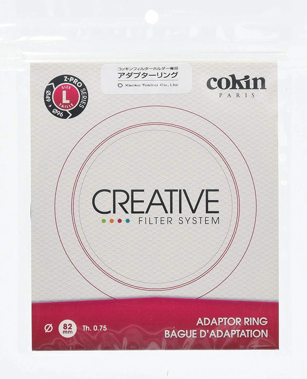 Cokin Z482 Cable para cámara fotográfica, Adaptador - Adaptador para Objetivo fotográfico (Negro)