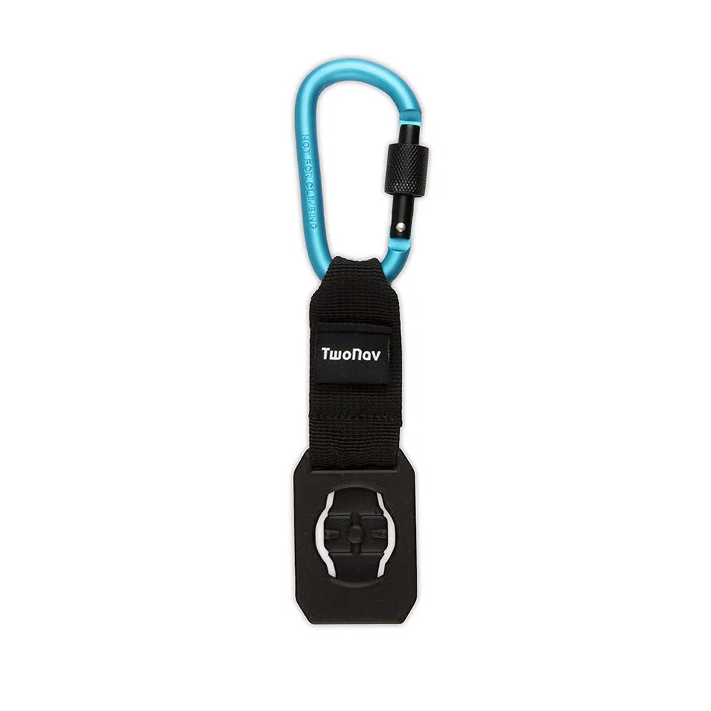 TwoNav - Soporte QuickLock mosquetón, Negro