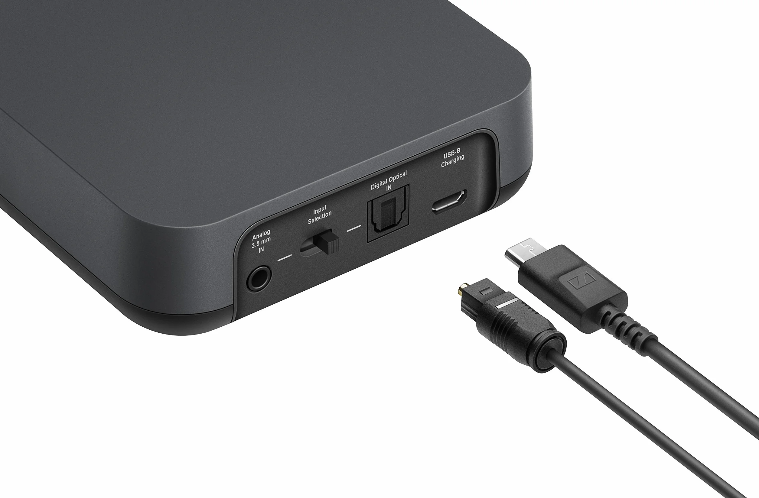 Sennheiser Transmisor de audio Bluetooth 508258 BT T100 para Hi-Fi o entretenimiento en el hogar Negro