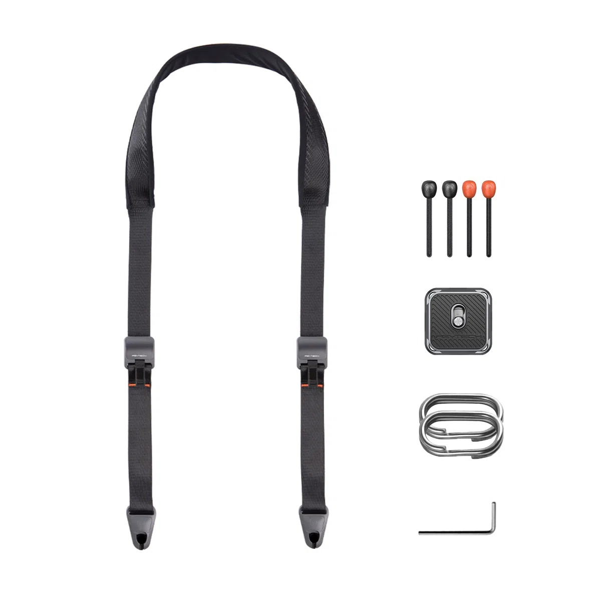 PGYTECH Correa de Hombro para Cámara Correas de Cámara para Fotógrafos Correa de Cuello de Cámara Dslr Slr de Liberación Rápida Ajustable 110-152cm -Negro