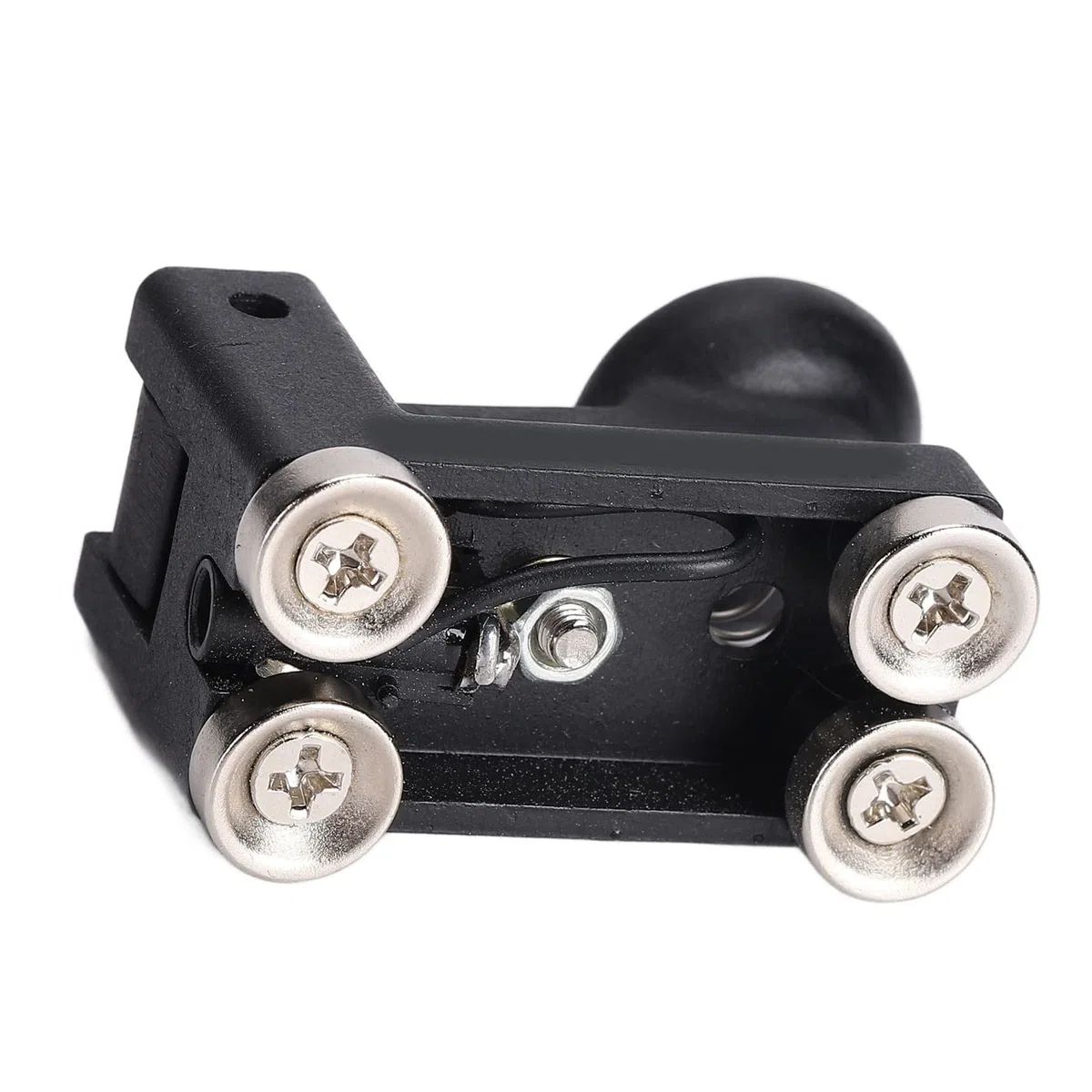 SEAFRONT Llave Manual de Código Morse CW, Ultraportátil con Almohadillas para los Pies, Equipo de Protección, Material ABS, Modelo QU-4525 para Radio de Onda Corta