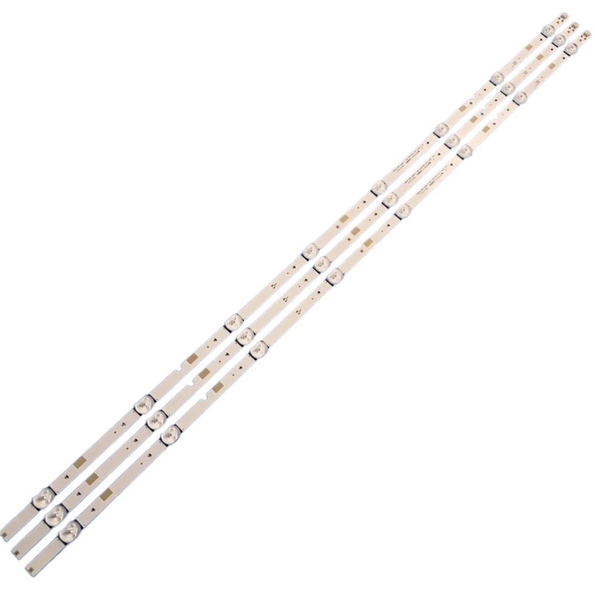 3pcs / lot LED Tira de retroiluminación UE40J5200 UN40J5300AG UE40J5000 UN40J5200 UN40J5200AG V5DN-395SM0-R2 R3 BN96-37622A Compatible for Samsung Barra de luz