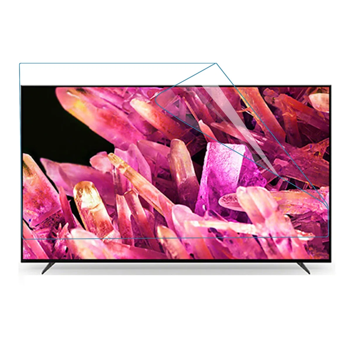 32-46 Pulgadas Protector de Pantalla de TV Película Antirreflejo TV Protector De Pantalla Anti Blue Light Anti Luz Azul TV Protector De Pantalla Alivia La Fatiga Ocular,Matte-32in(698X392) mm