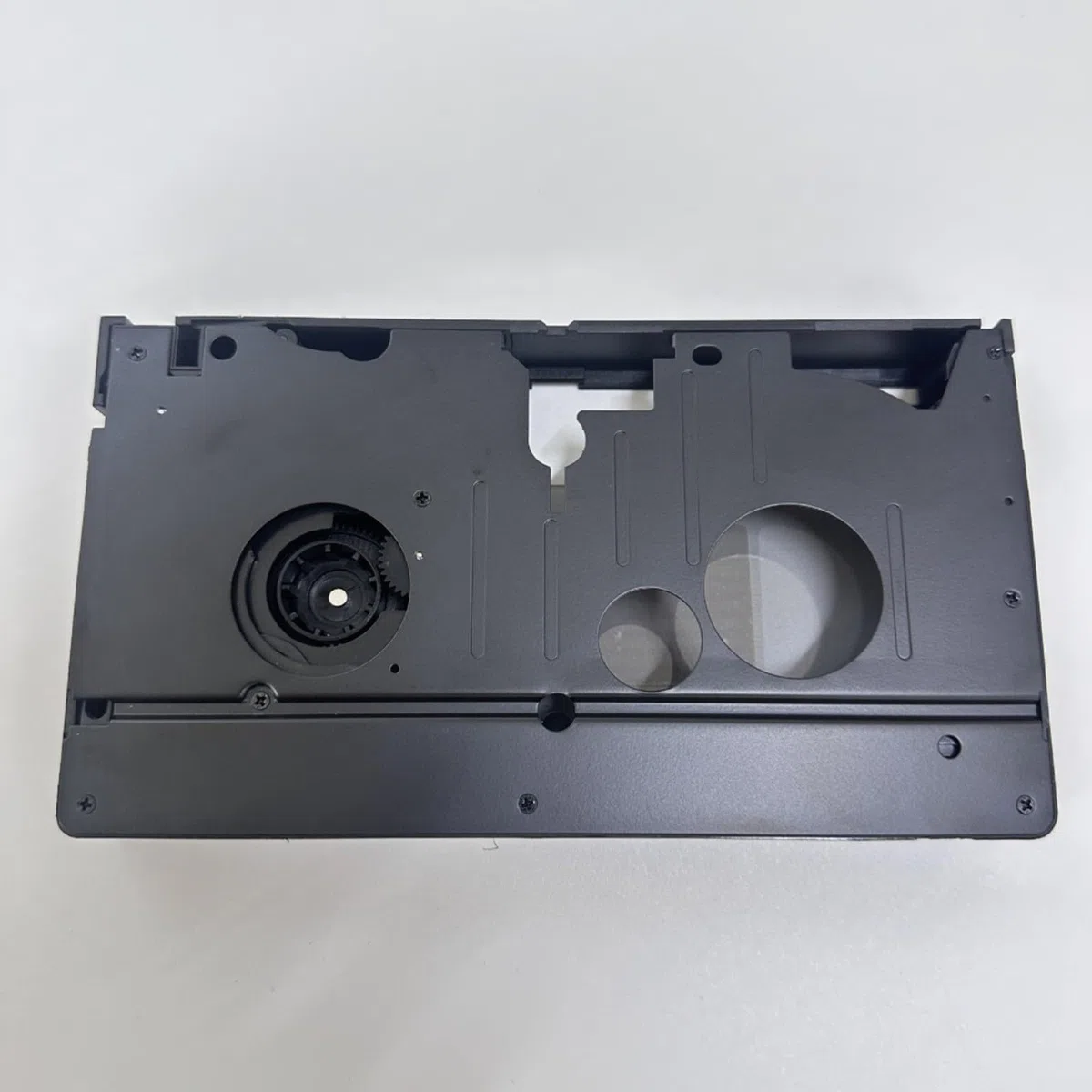 Para VHS-C a adaptador VHS, funciona con pilas, convertidor de casete para VHS-C a para grabadora de vídeo VHS, adaptador de conversión compacto para reproducir fácilmente viejas grabaciones de