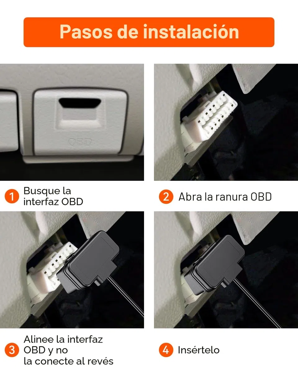 VANTRUE USB C Pantalla OBD cableado con 3 Niveles para Todas Las cámaras Vantrue, protección de bajo Voltaje 11.6V/12V/12.4V, 23.6V/24V/24.4V, monitoreo de estacionamiento Las 24 Horas, 3 Metros
