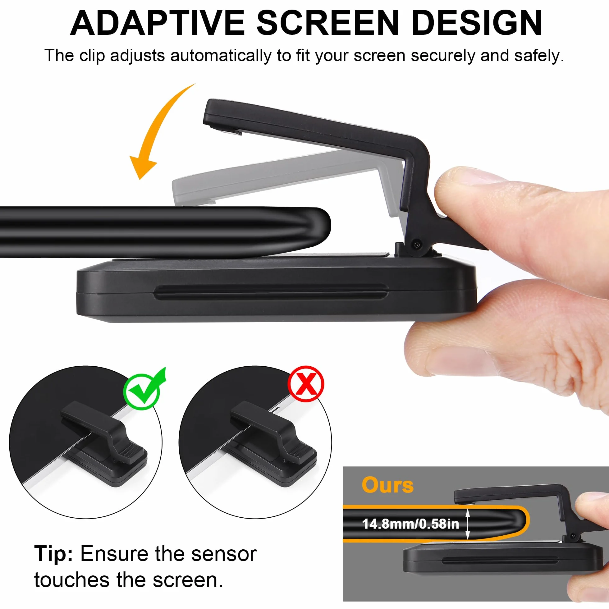 Soporte Tablet para Lectura Kindle con Pasapáginas a Distancia, Soporte Tablet e Ebook y Page Turner para Lectura Kindle en la Cama con Mando a Distancia RF, para Accesorios, iPad/Mini/Pro