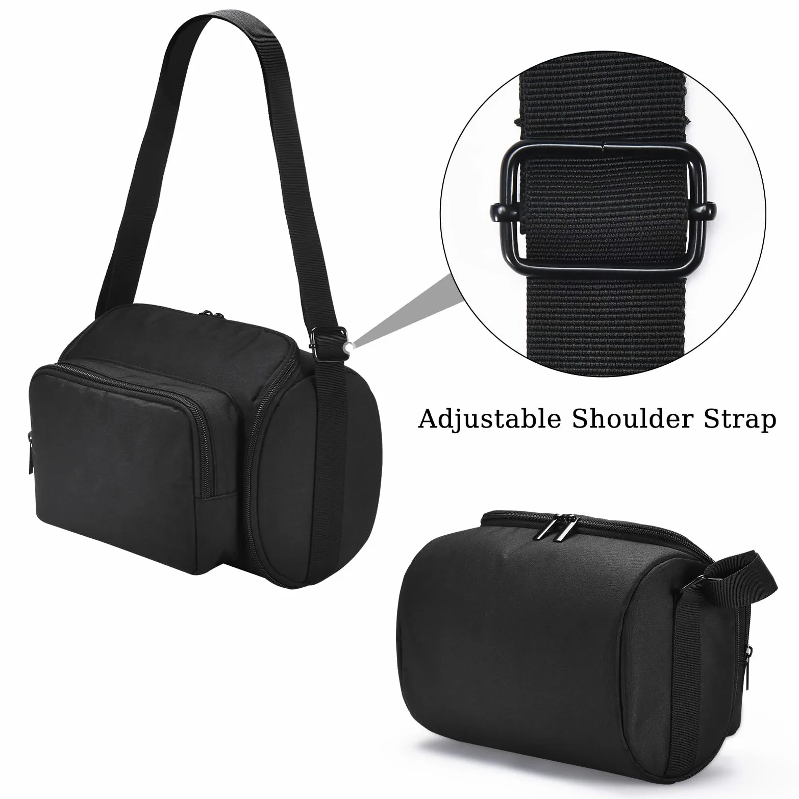 Funda de Transporte para Bose SoundLink MAX Altavoz portátil/para Sonos Move/Move 2 Inteligente Altavoz,Bolsa de Viaje para Sonos Move/Move 2 y Base de Carga,Cable,Accesorios(Negro)