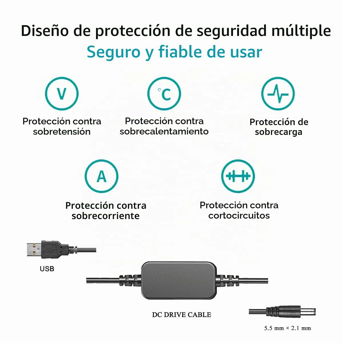 USB Línea De Conducción DC 8.4V ACK-E18 + DR-E18 BG-E18 LP-E17 Batería Virtual para Canon EOS 750D T6i 760D T6s 8000D R10 R100 R50 R8