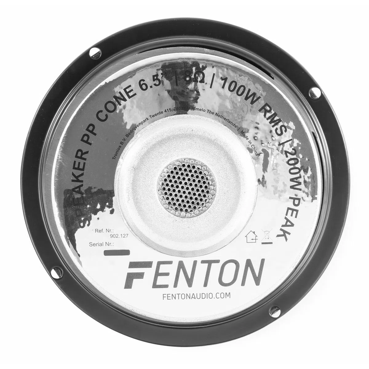 Fenton WP16 - Altavoz de Graves de Alta Fidelidad, Woofer de Repuesto Con Cono PP de 16 cm, 200 Vatios, 8 Ohm, 6,5 Pulgadas - Integrado