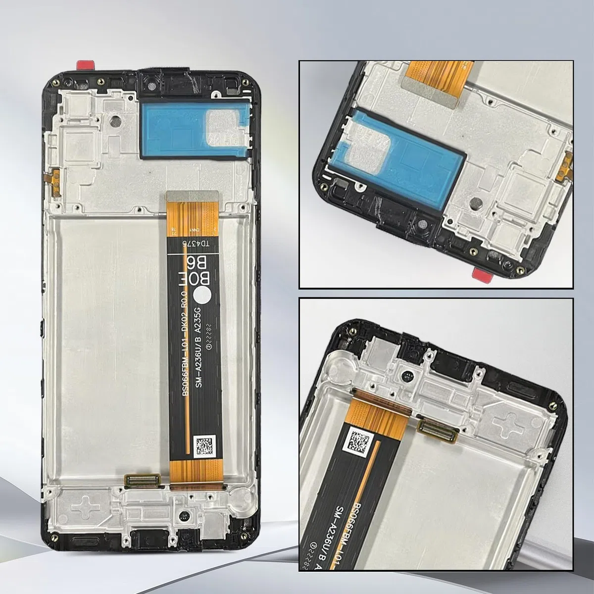 Dinow - Pantalla para Samsung Galaxy A23 5G SM-A236U, SM-A236U1, SM-A236B, SM-A236B/DS, SM-A236B/DSN, SM-A236E Full LCD Touch para Samsung Galaxy A23 Display (con herramienta de reparación)