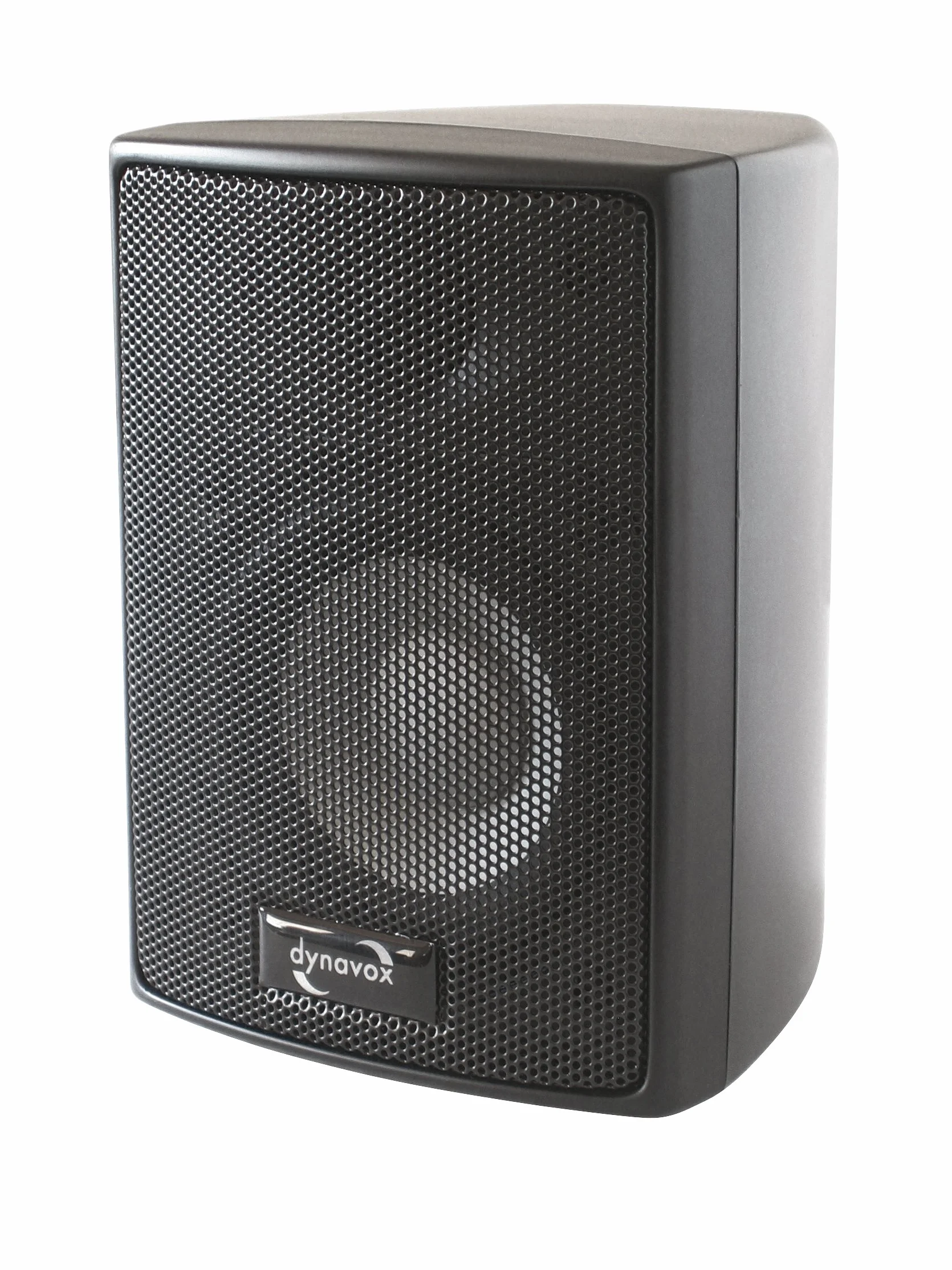 Dynavox AS-301 Altavoces satélite, par, para Cine en casa o Oficina, Caja Surround compacta, Montaje en Pared, Negro
