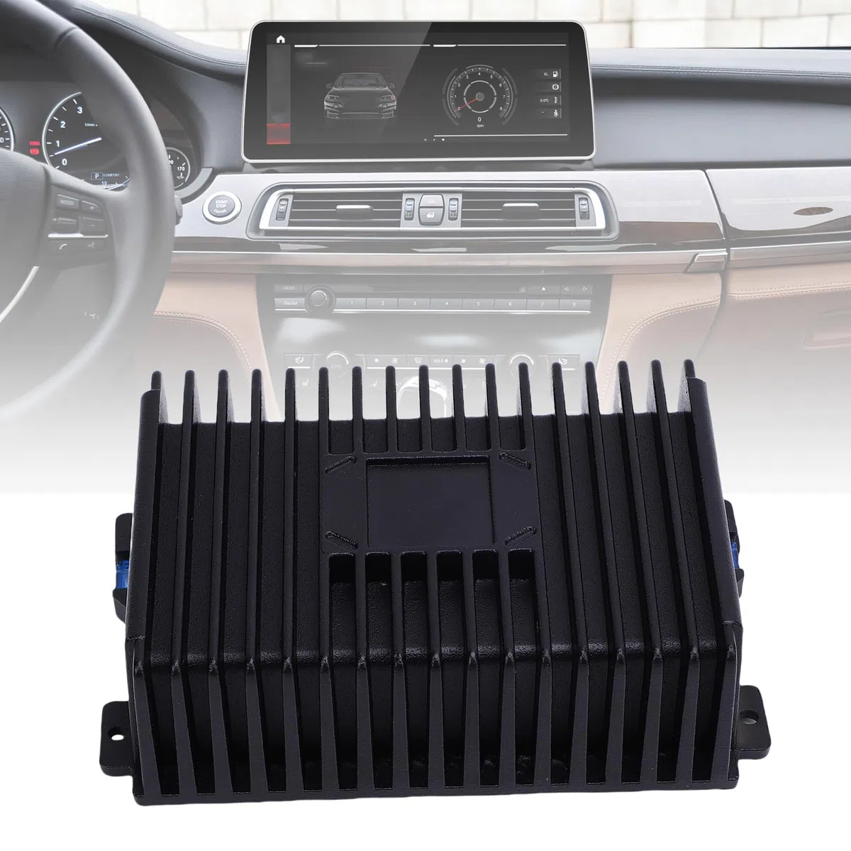 Amplificador de potencia para coche A 4 Amplificador B Clase A para pantalla grande con tecnología DSP de aleación de aluminio