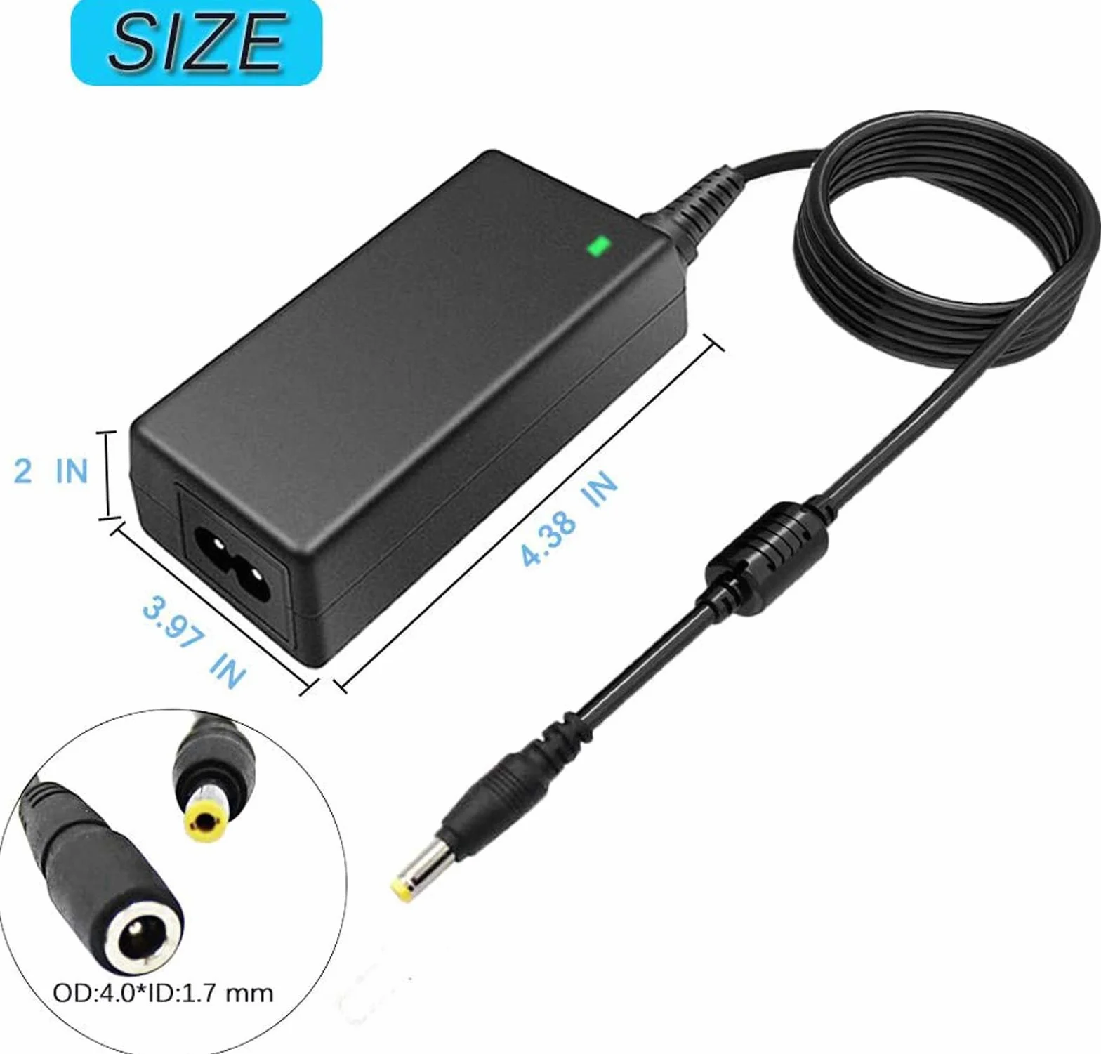 EP-5A AC Adaptador de Corriente EN-EL14 / EN-EL14a Batería Dummy para Nikon D3100 D3200 D3300 D3400 D3500 D5100 D5200 D5300 D5500 D5600 DF Coolpix P7000 P7100 P7700 P7800 Cámaras