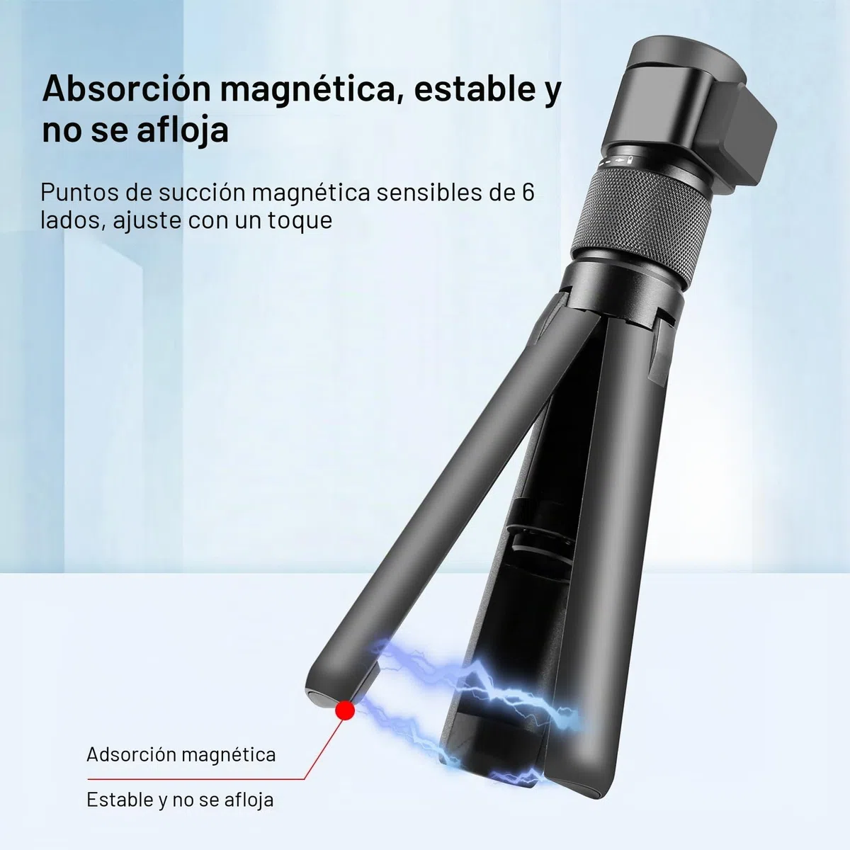 Insta 360 X4/X3 Bullet Time Handle - Trípode giratorio para DJI Pocket 3/Go Pro, trípode de escritorio PULUZ para cámara de acción, palo selfie