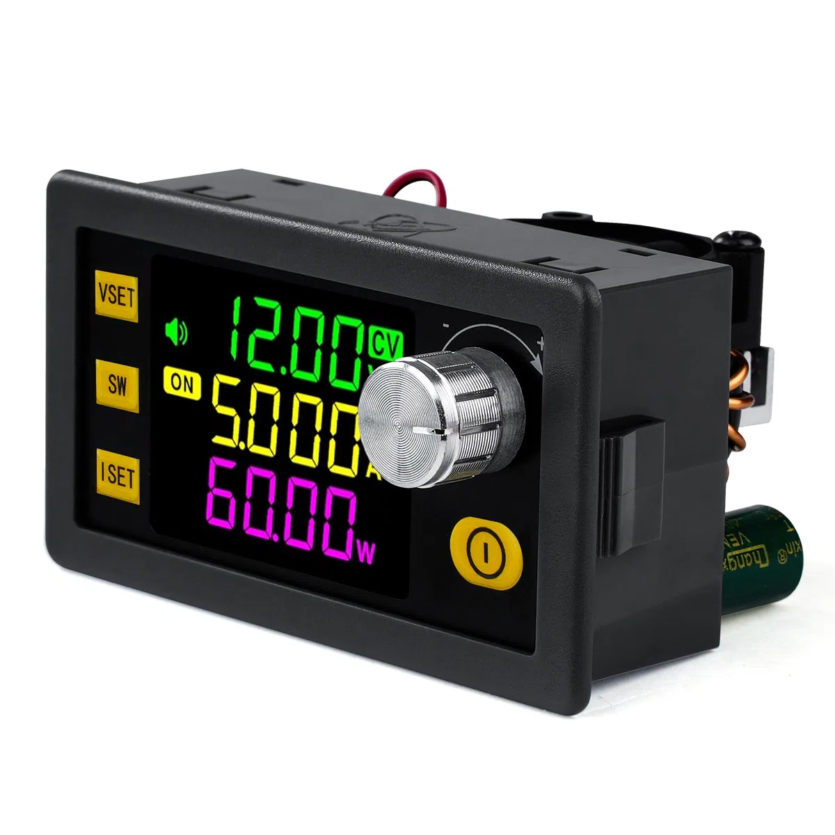 Regulador de voltaje 12V CC DC Step down convertidor Step up convertidor 12V 5V dc 6-36V a 0-36V 120W 6A VA Color LCD Solar Módulo de carga Módulo de potencia Protección (SK120)